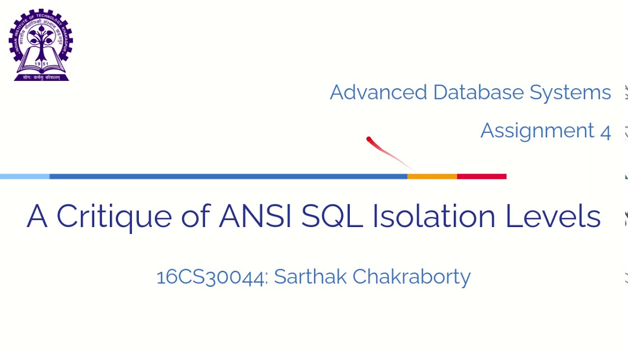 A Critique Of Ansi Sql Isolation Levels