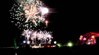 Fireworks at EDC las vegas 2011