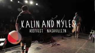 Kalin and Myles Live at HOOTFEST!