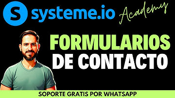 Cómo Utilizar los Formularios de Contacto correctamente en Systeme.io