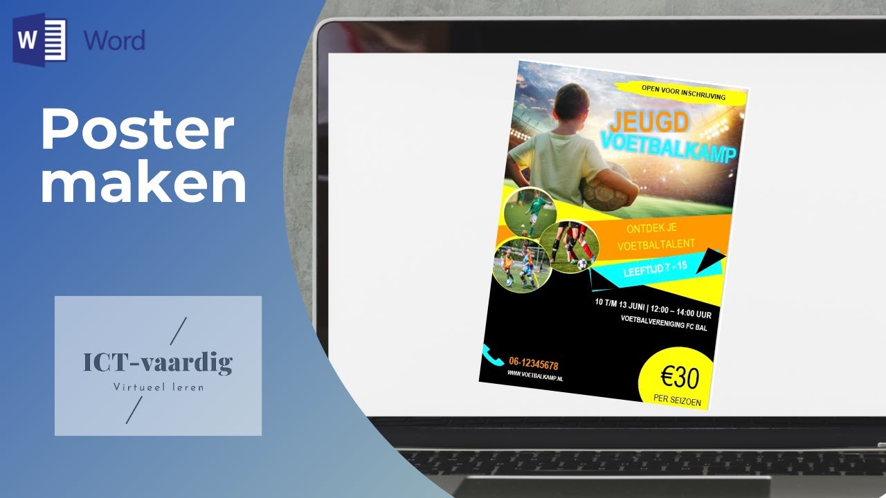 New Update Word - Poster maken