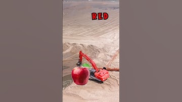 Thumbnail of A digger a day ... ? 🍎 What color is this excavator?