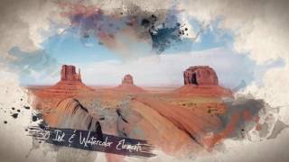 Watercolor & Ink Slideshow | The Best After Effects Templates