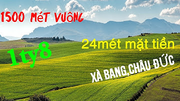 vườn trái cây xà bang,Châu đức.1500m2(1ty8).LH:0933708258 gặp Long.