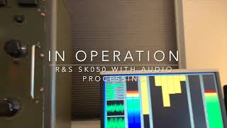 R&S SK050 with Breakaway AM audio processor
