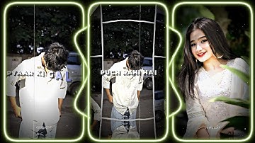 Mere sapnon ki Rani kab aaegi tu 🥰 new XML 🌈 alight motion project GS 9TL EDIT 