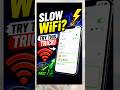 Wifi slow 🐌 Try this trick 😱⚡️🥶 #smartphone #foryou #tech #nirmaltechtips #technology