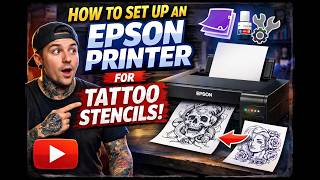 How to Set up Epson Printer For Tattoo Stencils