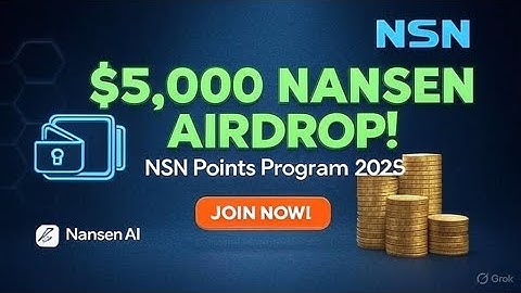 How to Earn $5,000 with the Nansen AI Crypto Airdrop in 2025!