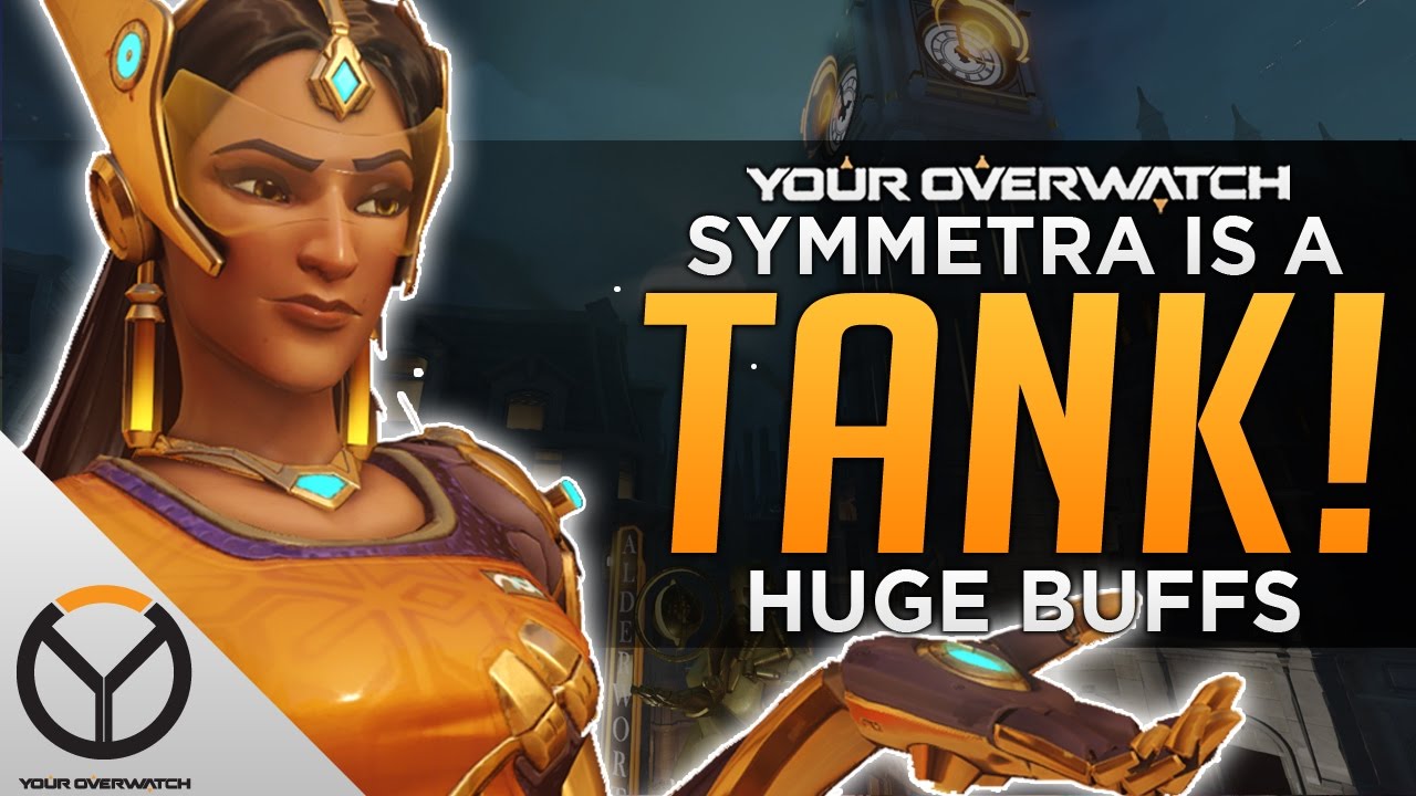 Overwatch Symmetra Is A Tank Huge Buffs Youtube