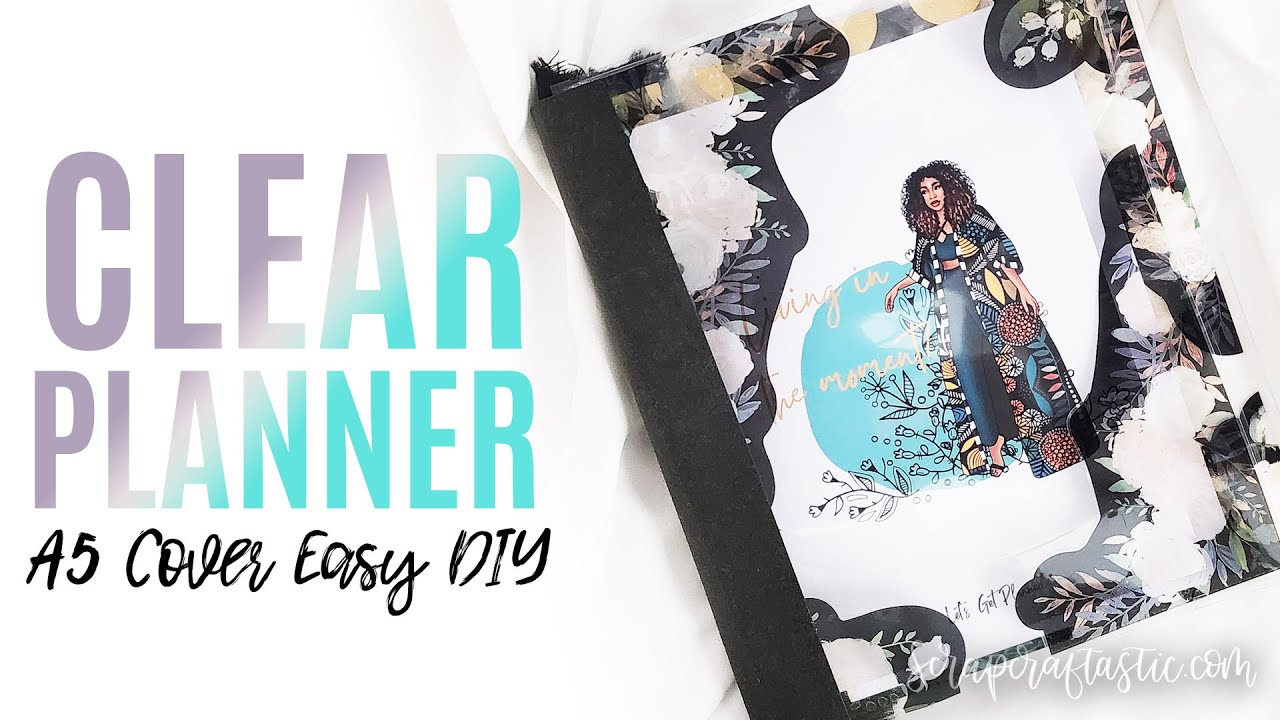 How To Make A DIY Clear A5 Ring Planner Cover with a Laminator