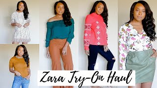 Huge Zara Try-On Haul Fall 2018 Affordable Clothing Haul Everything Under 50