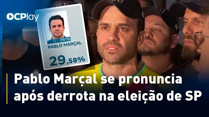 VÍDEO: Marçal se pronuncia após derrota na eleição de SP