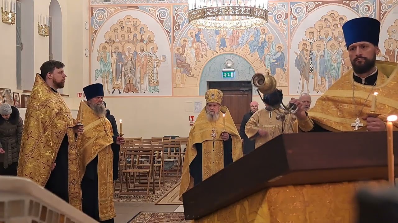 7/20.12.2025 Неделя 28-я по Пятидесятнице. Всенощная Полиелей