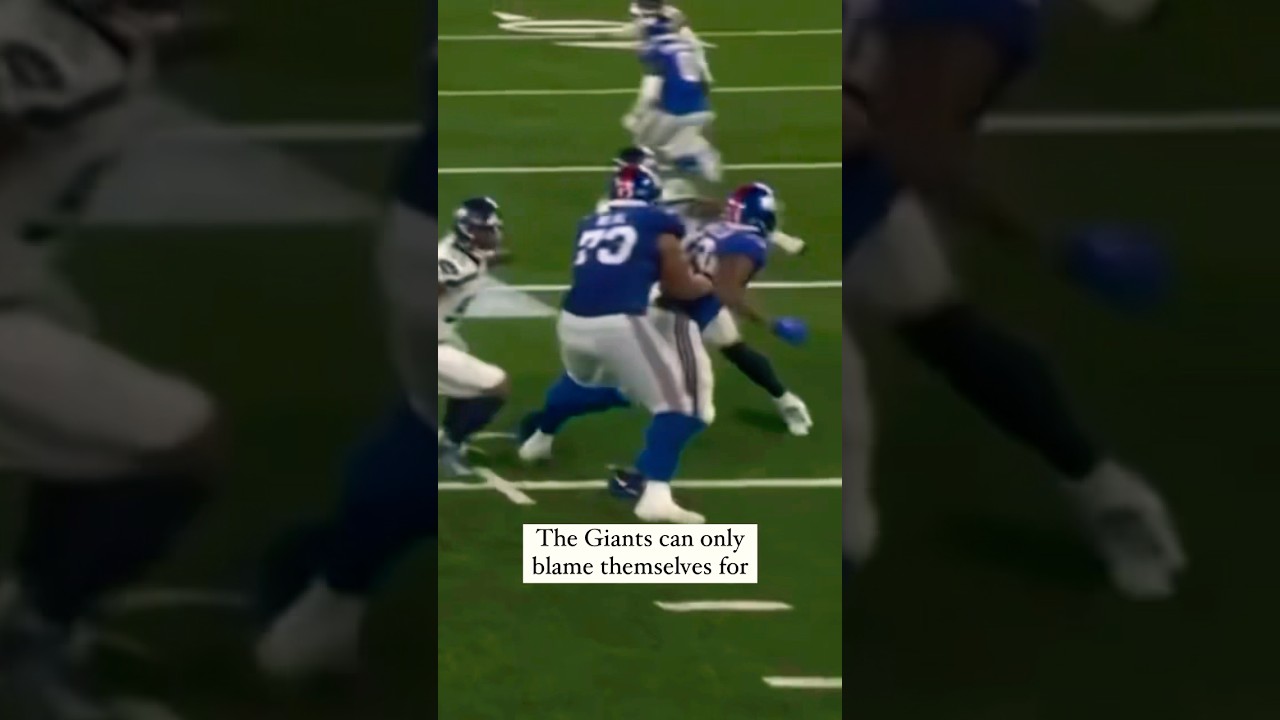 Линия нападения «Джайентс» просто смешная! 