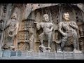 Гроты Лунмэнь для маленьких Будд Лояна. Longmen Grottoes, Luoyang, China