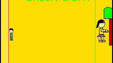 How to make Squid game(Red light Green Light) on Scratch  - Part 1