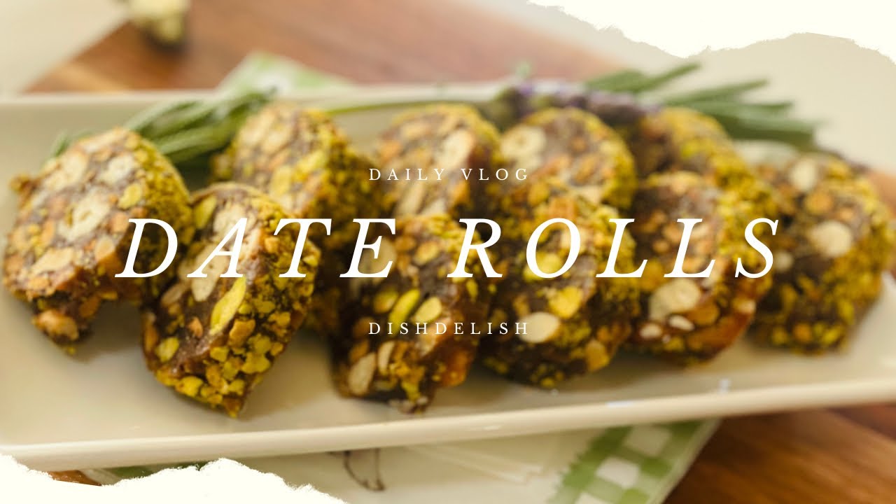 Healthy Date Rolls YouTube