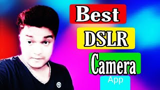 Best DSLR camera app for android.auto Focus auto blur photo screenshot 1