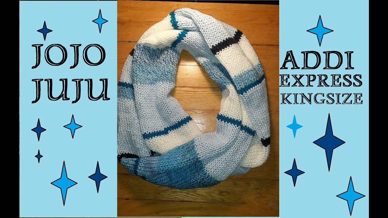 HOW TO MAKE AND CLOSE INFINITY SCARF-CICULAR KNITTING MANCHINE