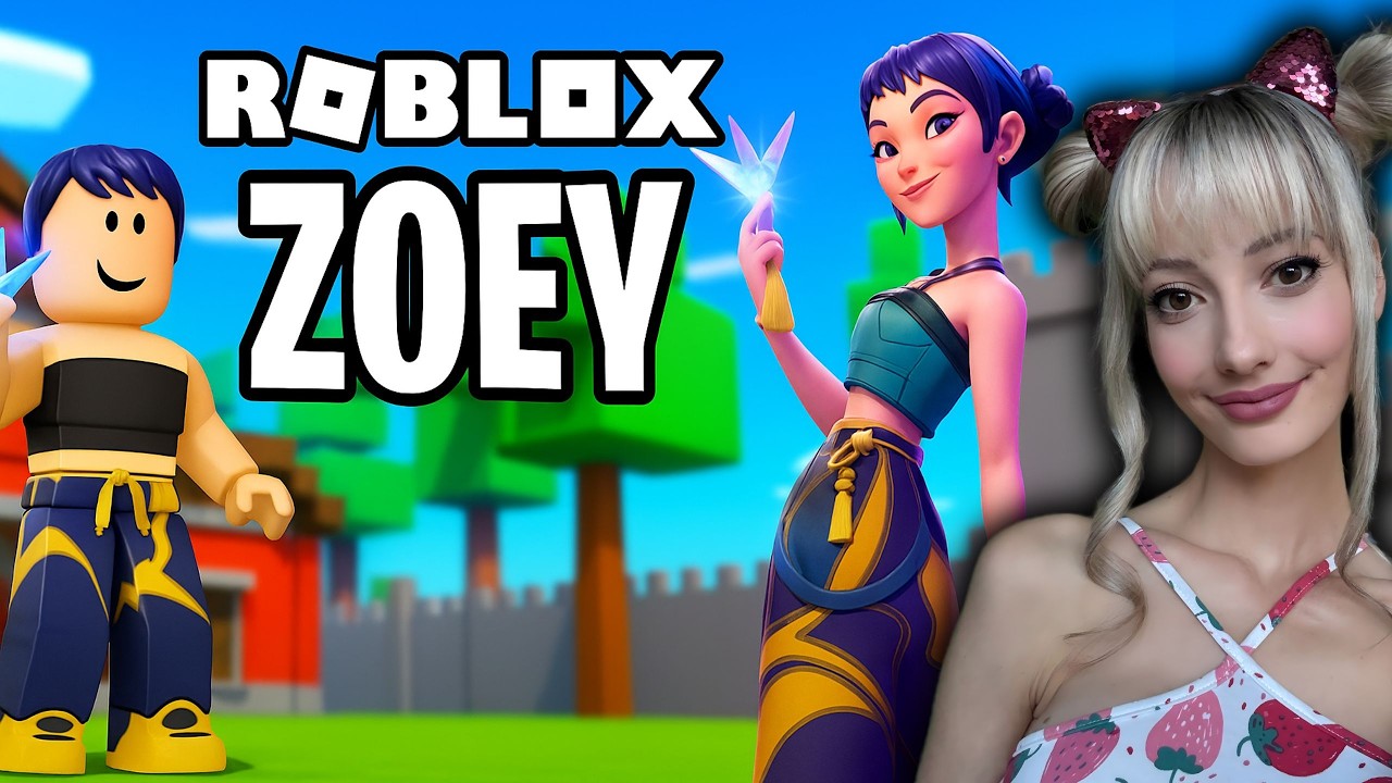 ROBLOX🎮 ZOEY KARAKTERREL🔥