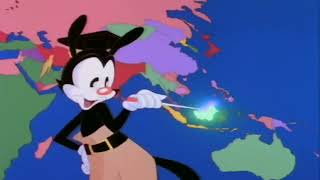 Yakko’s World, but speed changes based on every country’s HDI score
