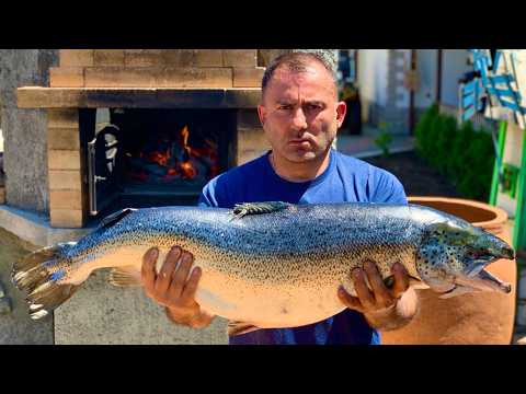 FISH BAKED IN AN OVEN.