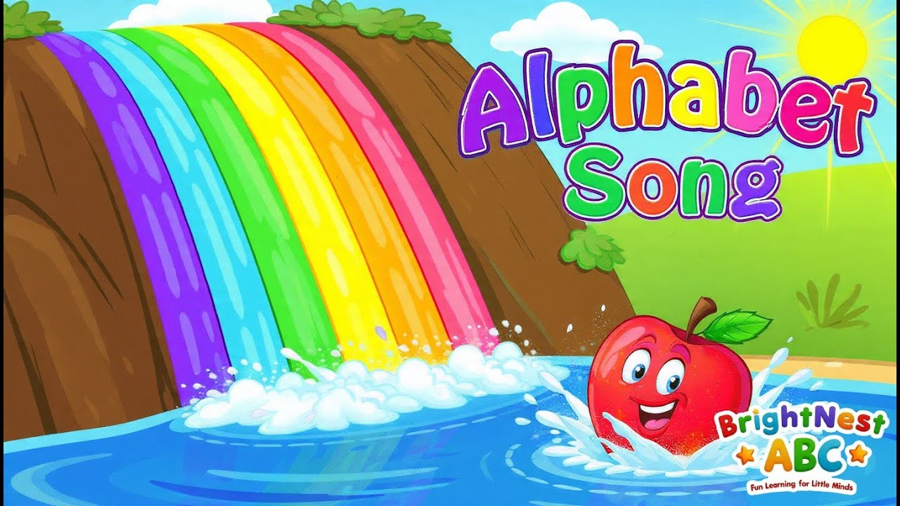 ABC Song for Happy Learning Kids A to Z Alphabet Nursery Rhymes - YouTube