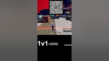 FREE FIRE CHALLENGE 1V1 WITH SUBSCRIBERS #short #shorts