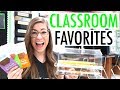 CURRENT CLASSROOM FAVORITES | Pencil Dispenser, Skin Tone Bandages, and an Electric Whistle?!