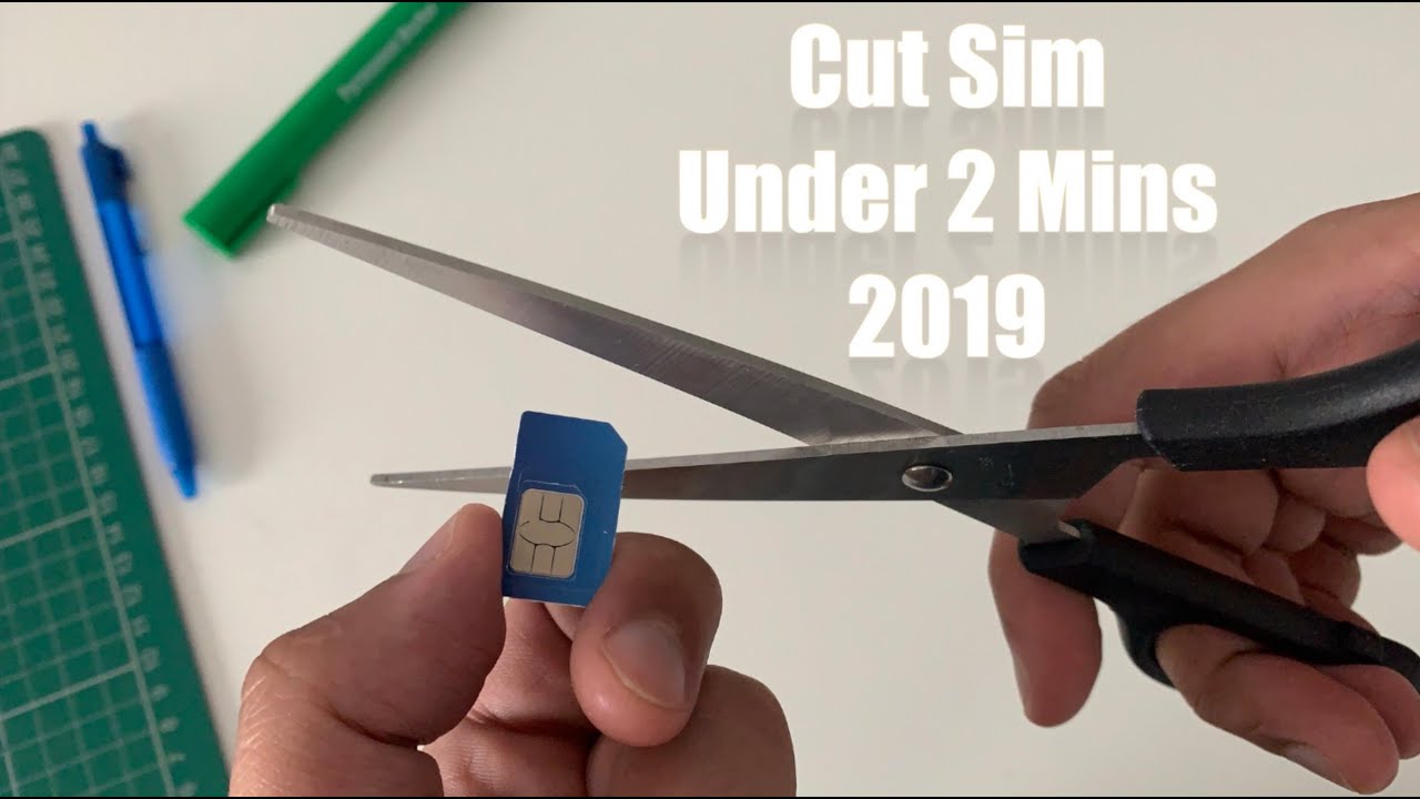 How to cut SIM card Micro, Nano 2019 [FAiL] (under 2 mins) YouTube