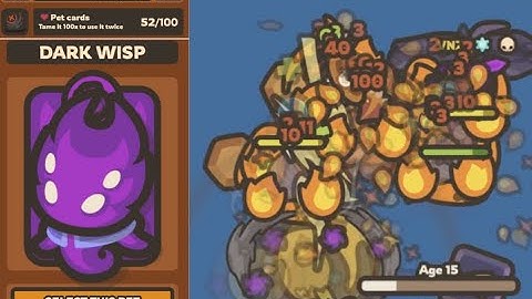 I Unlocked DARK WISP in Taming.io