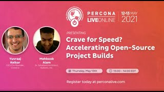 Celebrity Yuvraaj Kelkar and Mehboob Alam - Crave for Speed? Accelerating Open-Source Project Builds Profile