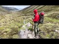 Multi day cairngorm circular trek  lairig ghru  fjallraven classic route  scotland