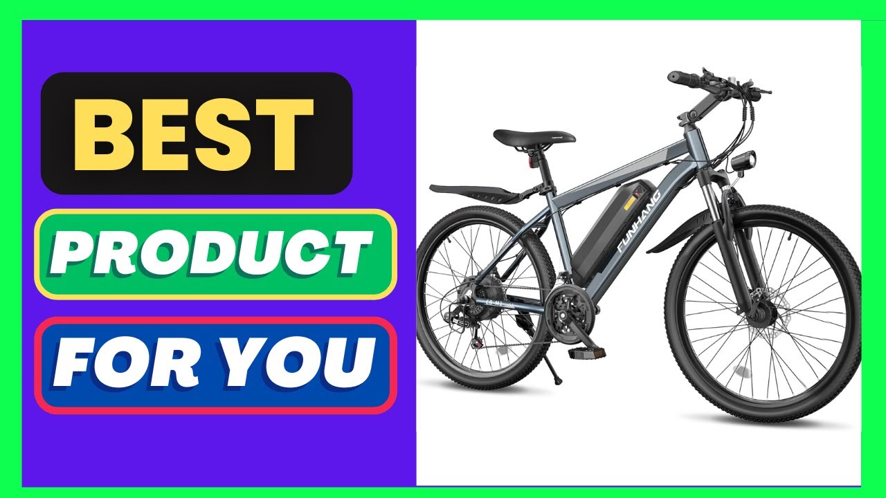 Funhang EB-M1 Electric Bike for Adults, Peak 1000W Ebike, 50Miles