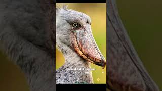 Meet the Majestic Shoebill: Africa's King of the Swamps! ? #animals #wildlifeinfo