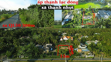 (Đã bán)cắt bán 15x40m mặt tiền đường thạnh lạc đông xã thạnh nhựt gò công tây rất gần QL50