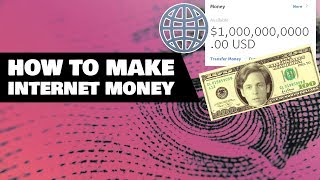 Don't be fooled by the internet money...
