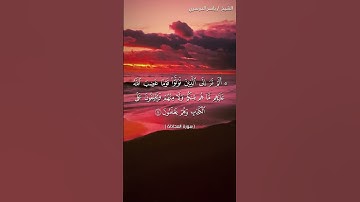 سورة المجادلة من آية 13 إلى آية 15 بصوت الشيخ ياسر الدوسري♥♥