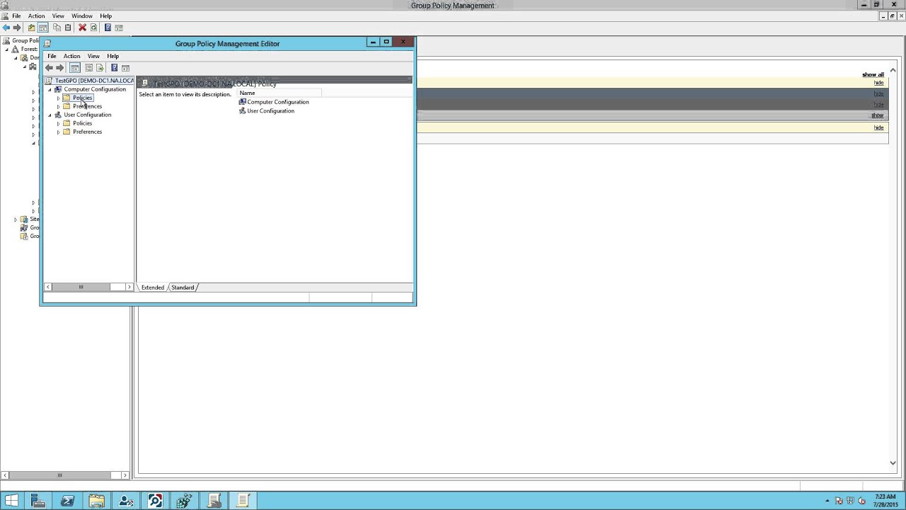 Netwrix Auditor Demo - Backup and Restore Group Policy Objects with ...