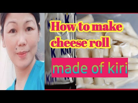 how to make cheese roll made of kiri