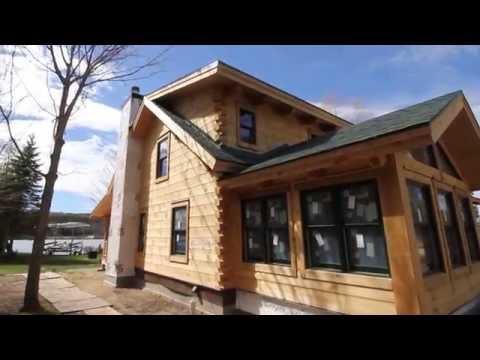 Hochstetler Milling McKay Log Home Built by HAUGEN BUILDERS - Part 1