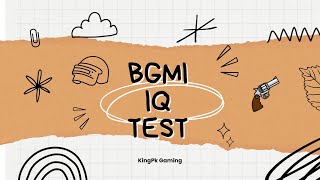 BGMI IQ Test | How much you know BGMI?? | #bgmi #pubgmobile #gaming screenshot 4