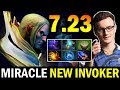 MIRACLE INVOKER 7.23 Outlanders New Patch - Scepter Reworked & Neutral Items Dota 2