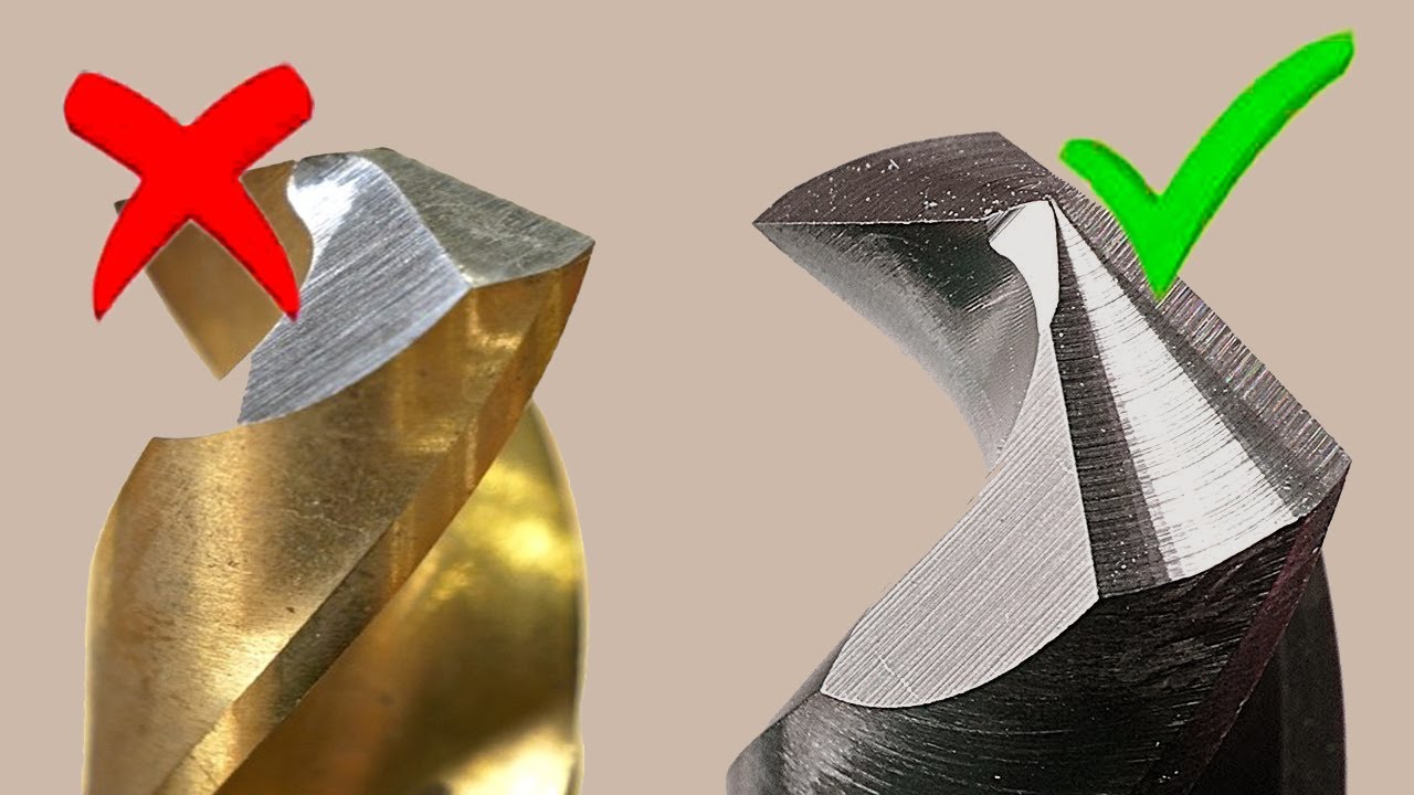Топ 02: как заточить множество типов свёрл за 3 секунды! Гениальные лайфхаки для угловой шлифовально