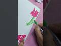 🌺Unique Notebook Page Border Design 🌺 #trending #art #shorts