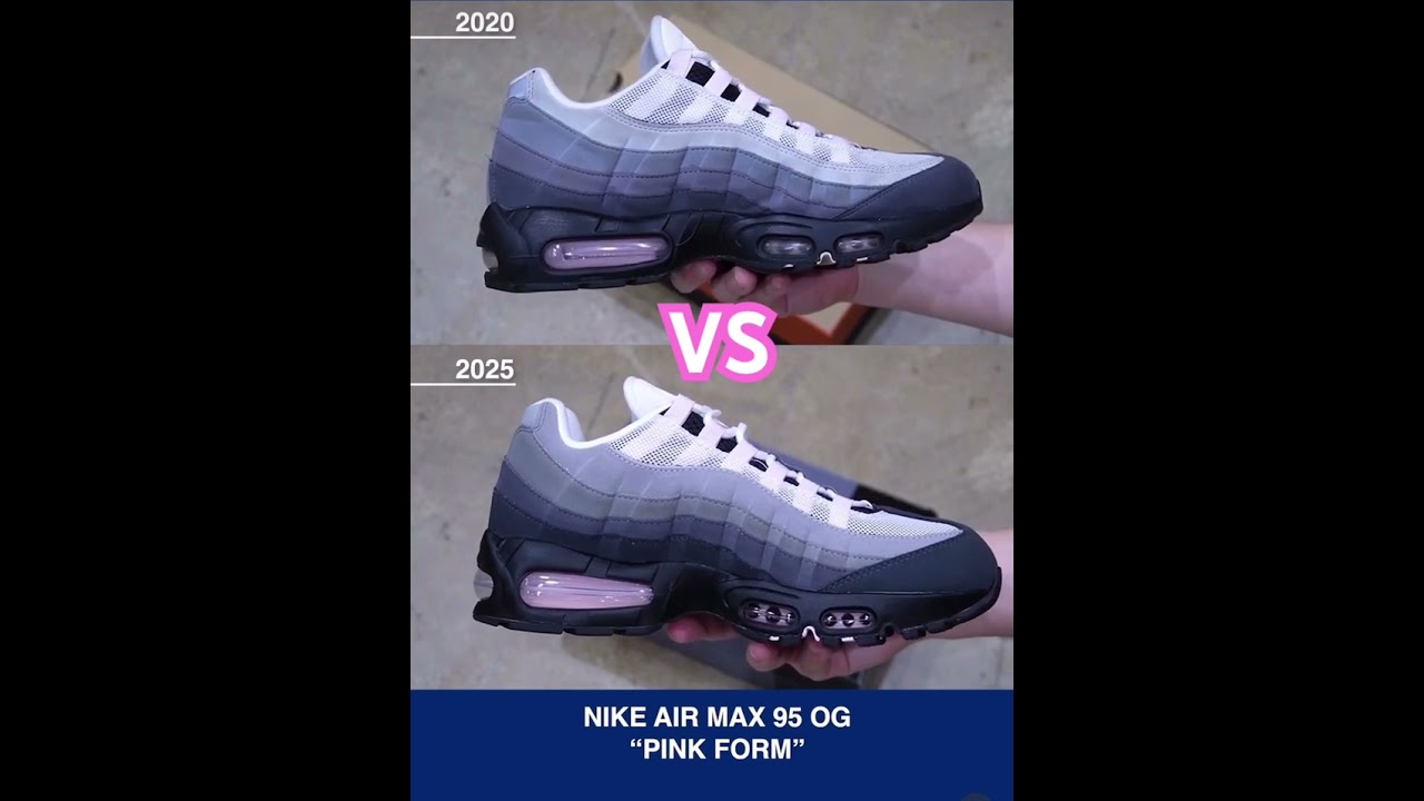 Nike Air Max 95 2020 VS 2025 🤔Which year wanted to Pick 