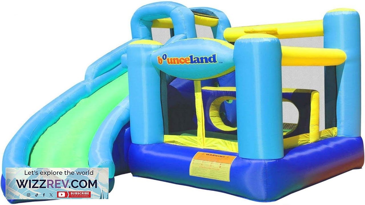 Bounceland Ultimate Combo Inflatable Bounce House 12 ft L x 10 ft Review