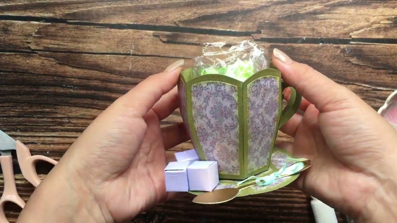 Panalisacraft Big Tea Cup Dies Metal Cutting Dies- Video 1/2
