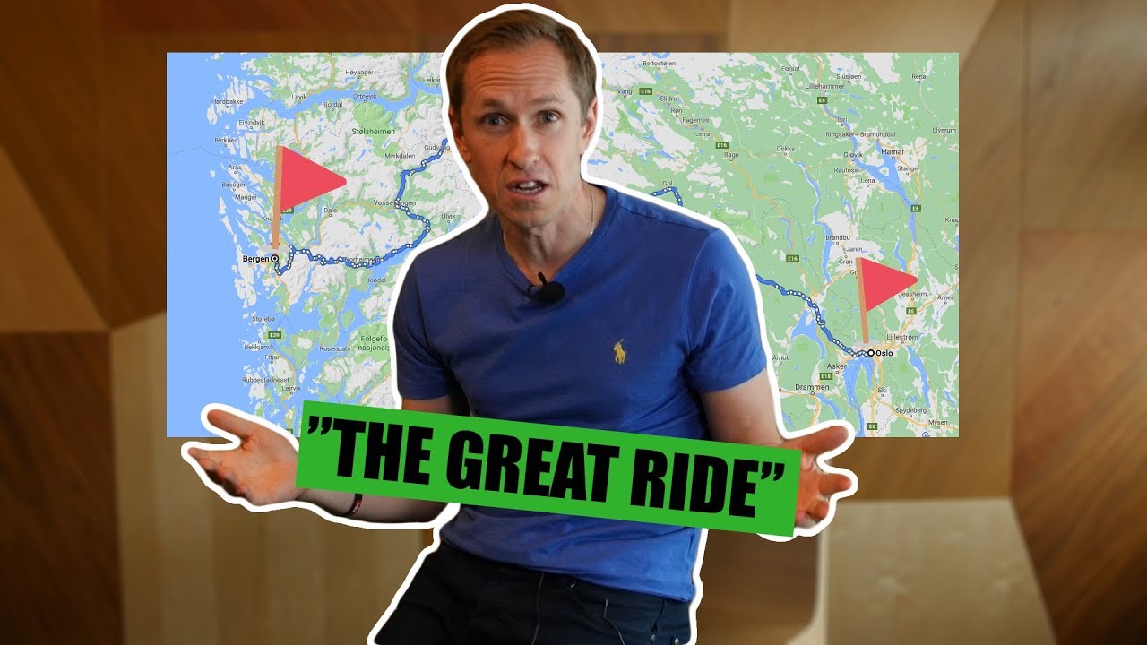 Oslo-Bergen på sykkel med Amesto accounthouse